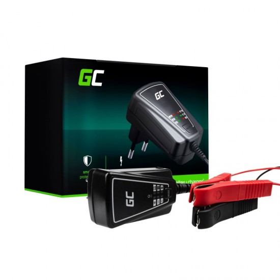 Incarcator 6V / 12V 1Ah pentru acumulatori stationari plumb-acid VRLA SLA AGM GEL Green Cell ACAGM06