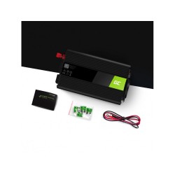Invertor de tensiune auto de la 12V la 230V 1000W Green Cell INV08