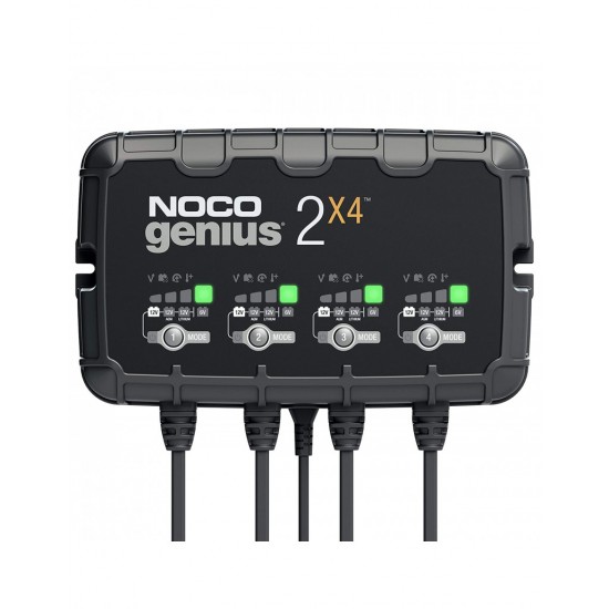 Redresor 4 canale 2Ah 6V / 12V  NOCO GENIUS2X4