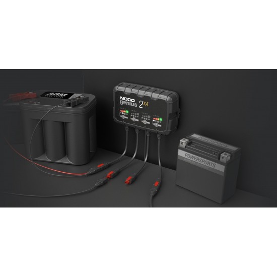 Redresor 4 canale 2Ah 6V / 12V  NOCO GENIUS2X4