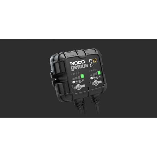 Redresor 2 canale 2Ah 6V / 12V NOCO GENIUS2X2