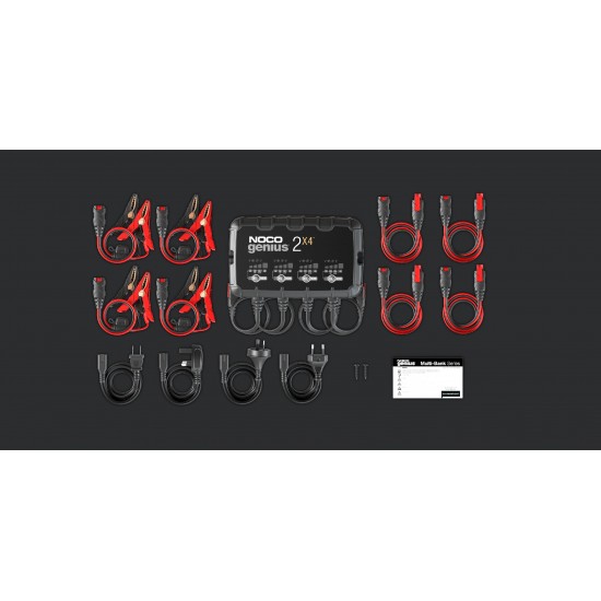 Redresor 4 canale 2Ah 6V / 12V  NOCO GENIUS2X4